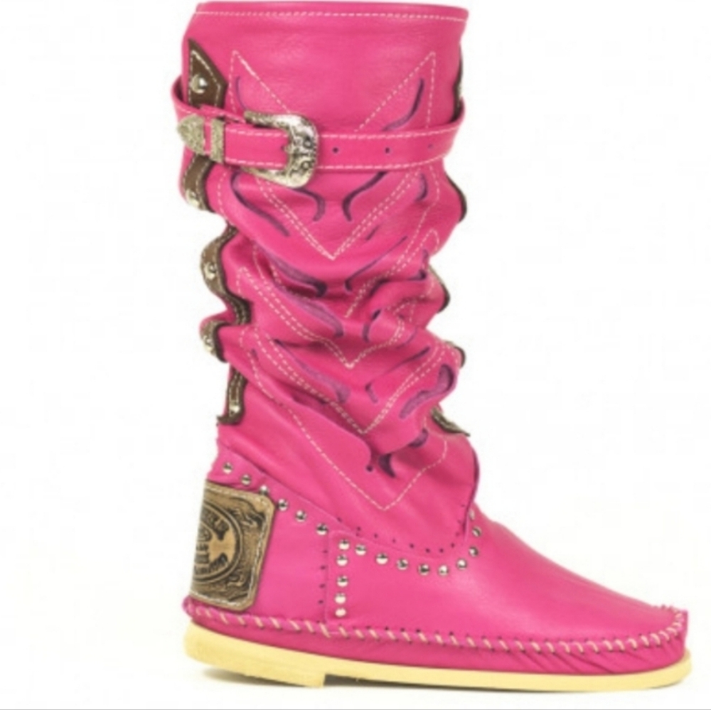 Hector Riccione leather moccasins